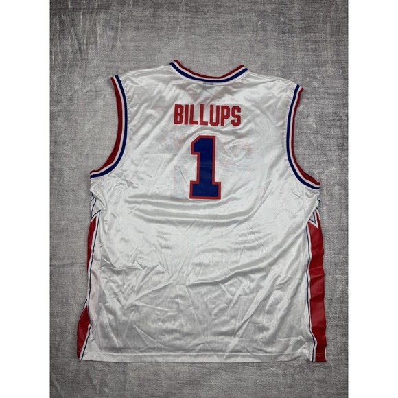 Detroit Pistons Jersey Mens 2XL White Chauncey Billups #1 Vtg Y2K 1978 Throwback - Picture 8 of 13